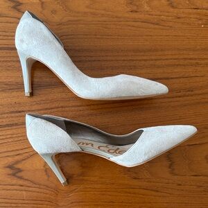 Sam Edelman Beige Pointed Heels